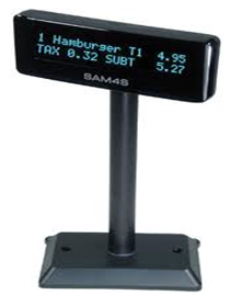 Pole display