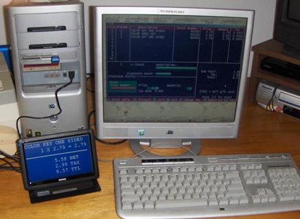 7 inch monitor as a customer display